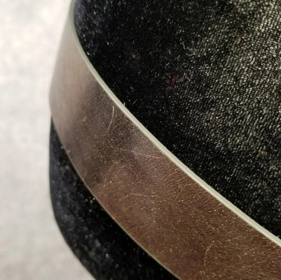 Flower metallic leather belt‎ L main image 4